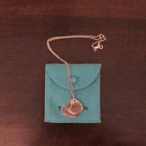 Tiffany & Co. double heart necklace